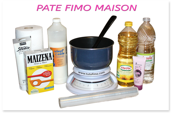 Recette de la Porcelaine Froide : La Pâte Fimo maison - Tuto Fimo